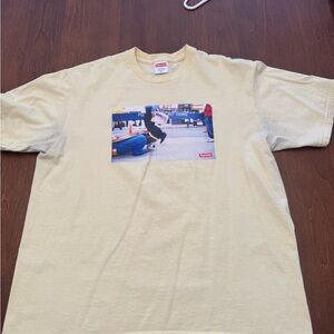 Supreme Cream Graphic Tee